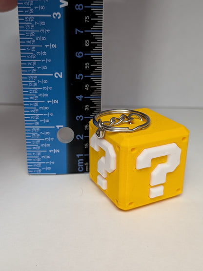 Question Box- Keychain