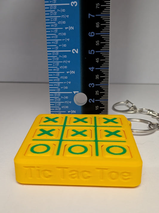 Tic Tac Toe- Keychain