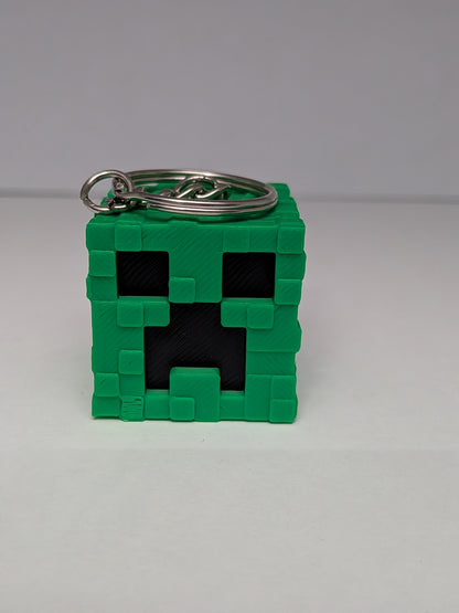 Creeper Head- Keychain