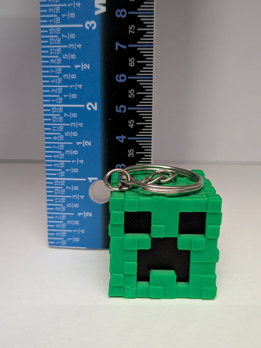 Creeper Head- Keychain