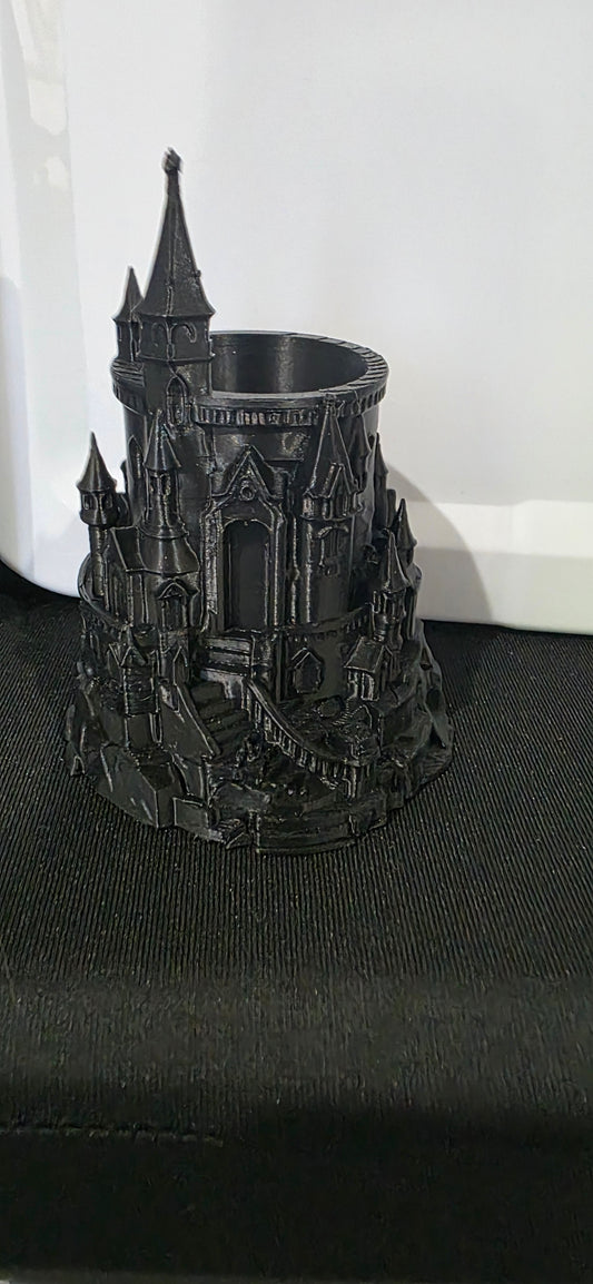 Hogwarts castle pen holder