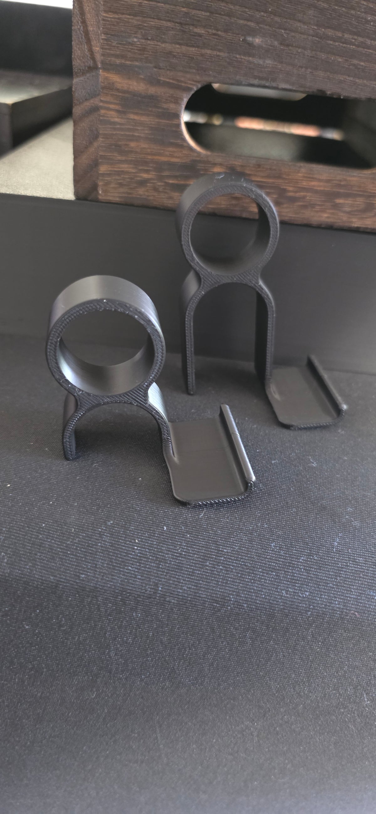 Phone stand and finger saver