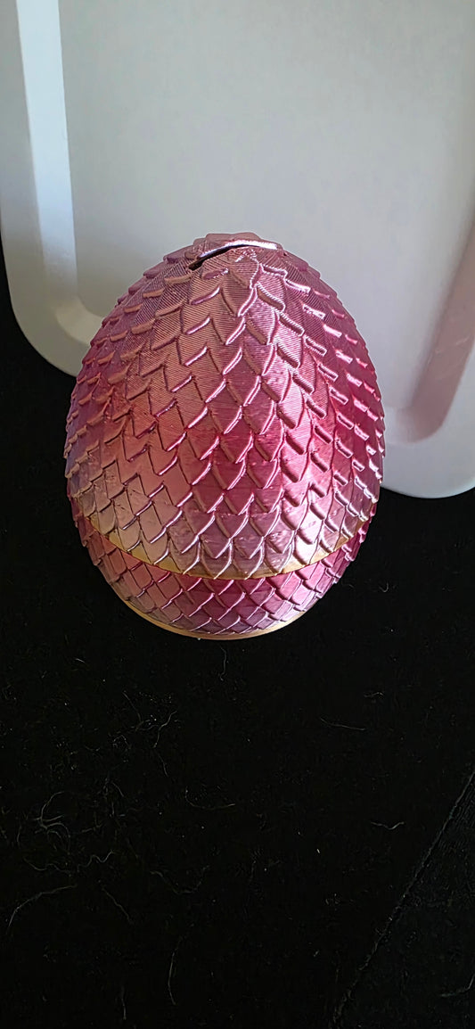 Dragon egg piggy bank
